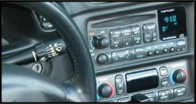 Window Valet controls stock stereo