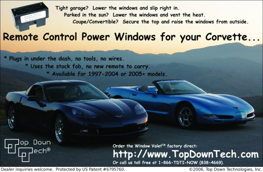 Top Down Tech's most recent print ad